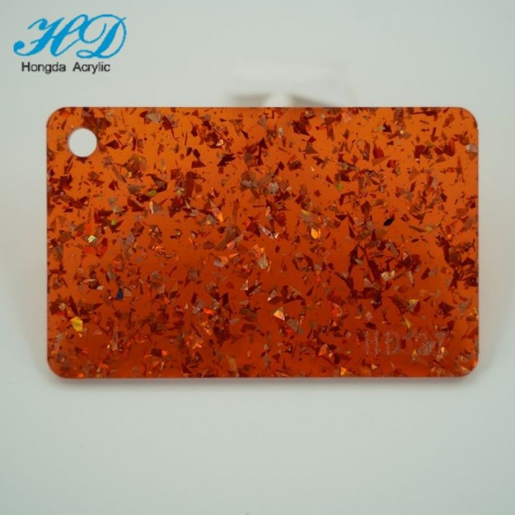 【厂家直销】高品质亚克力全透半透微透葱粉板 PMMA闪葱板