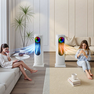 Heating and Cooling Dual-Purpose Air Conditioning Fan Household Multi-Functional Energy-Saving Heater Vertical Removable Air Cooler Fan
