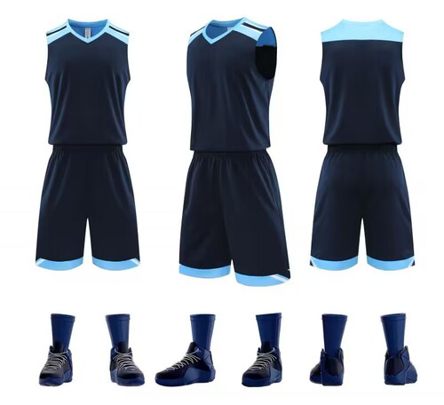 Extremely fast wholesale basketball sportswear with light plate printing number customized training camp training class basketball uniform for men cross-border foreign trade