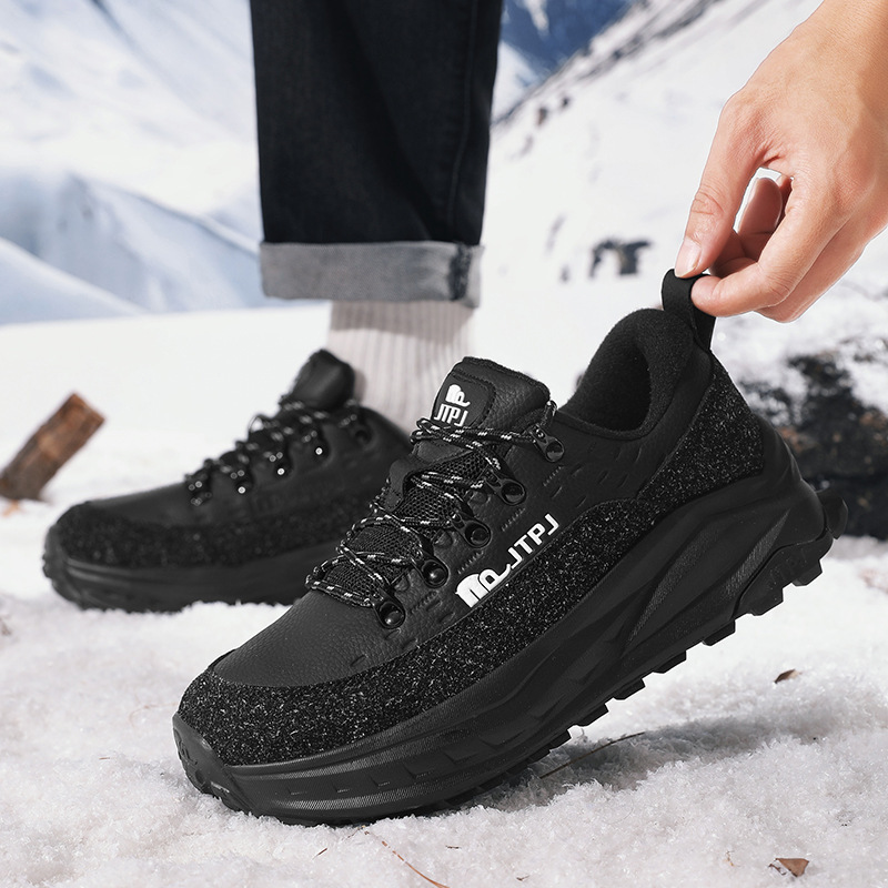 Botas de neve para homem forradas com lã para inverno_voghion.com