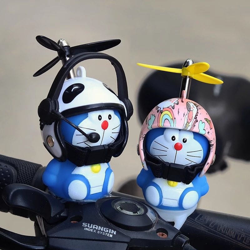 小黄鸭车载摆件电瓶车头盔电动摩托车自行车装饰品汽车小配件