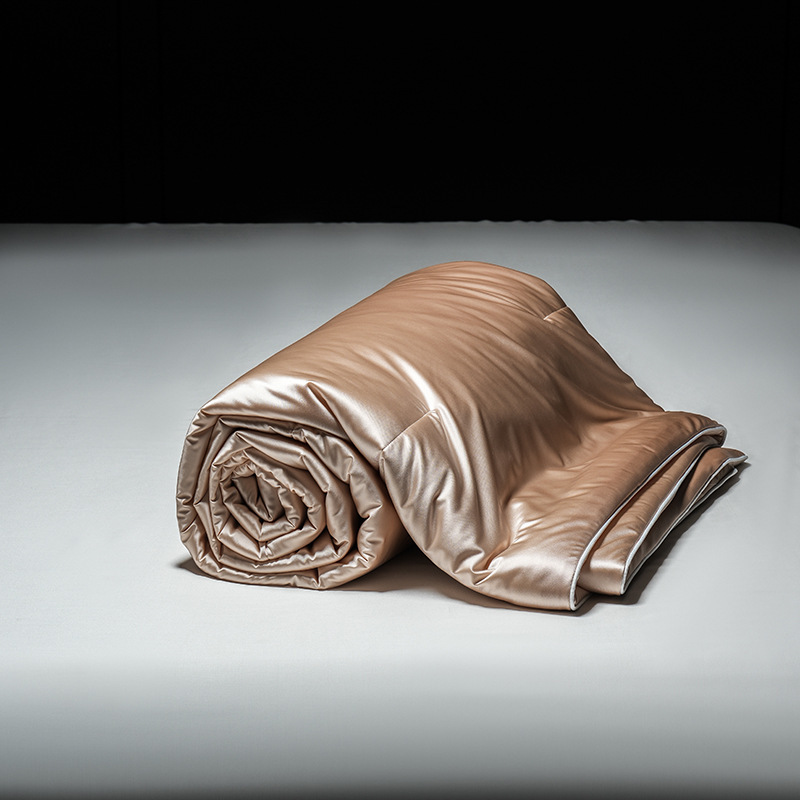 High-End New Marine-M Marine Mica Silk Instant Cooling Summer Quilt Air-Conditioned Quilt Ice Thin Quilt Double Silky