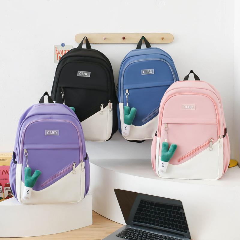 Nueva mochila escolar para mujeres de gran capacidad estudiantes de primaria 3456 grados mochila para estudiantes de secundaria secundaria del campus mochila portátil para hombres