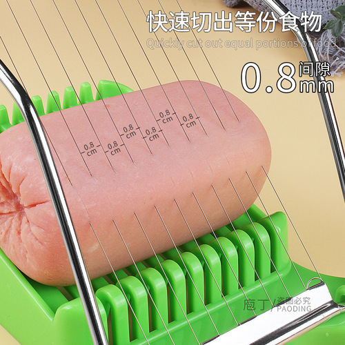 Cross-border stainless steel slice, sandwich meat slice, banana slice, egg divider household kitchen