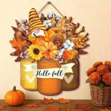 X 72192 Wooden welcome sign decor ľ�ʻ�ӭ����װ�ο羳��