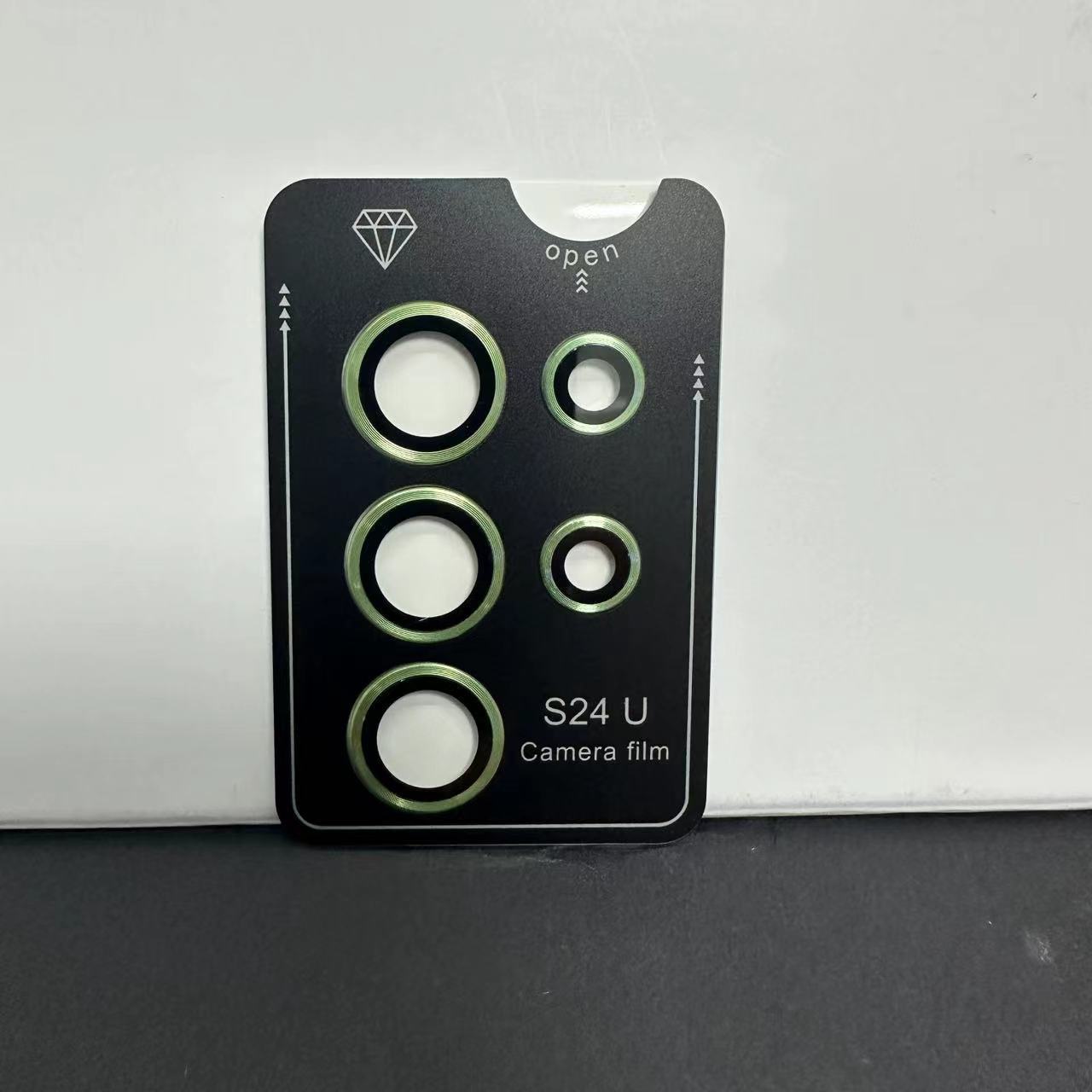 Adecuado para Samsung S24 película de la lente s24ultra con placa base de posicionamiento Eagle anillo de protección para los ojos s24plus Cámara