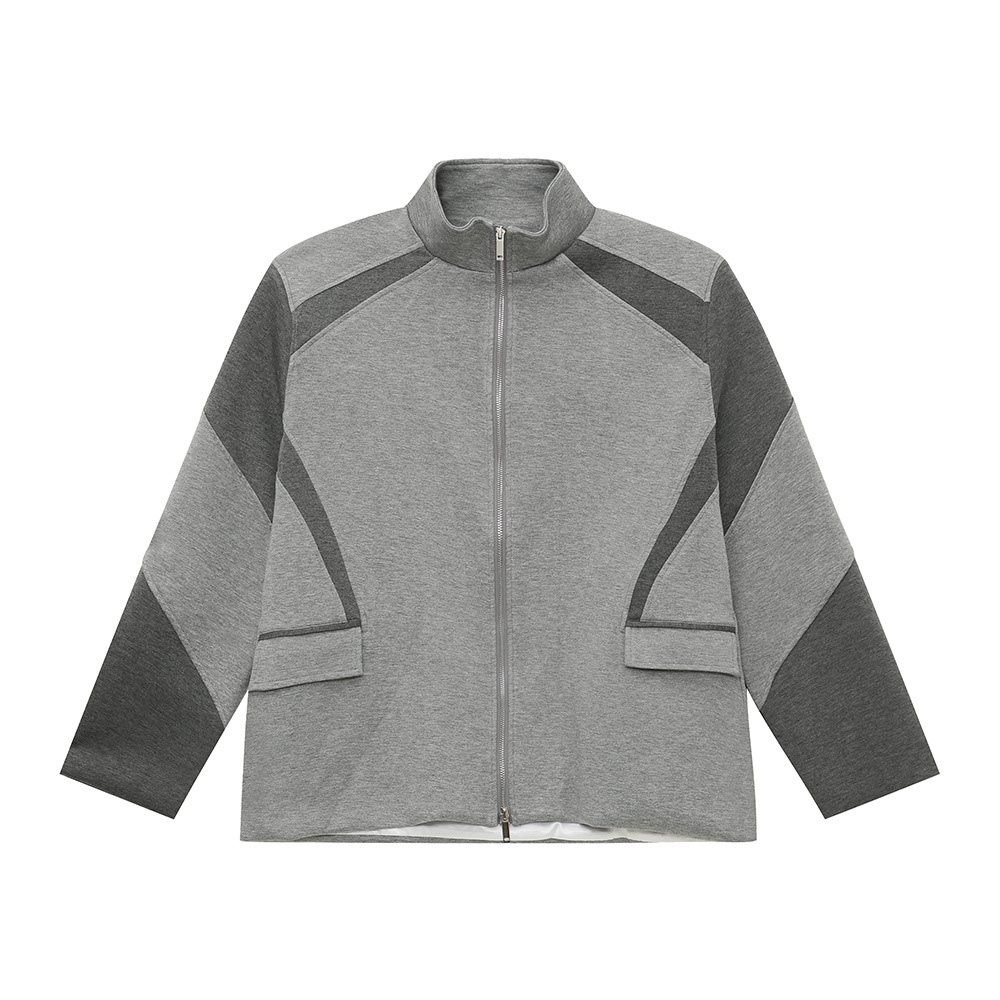 MTLCLOTHES Hombres| 2024 otoño nuevo producto coreano color de moda collar hombro cojín juego deportivo casual