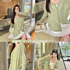 Best friend summer air conditioning cool sunscreen cardigan 2.0 versatile and fashionable high-end feeling comfortable and breathable light skin-friendly