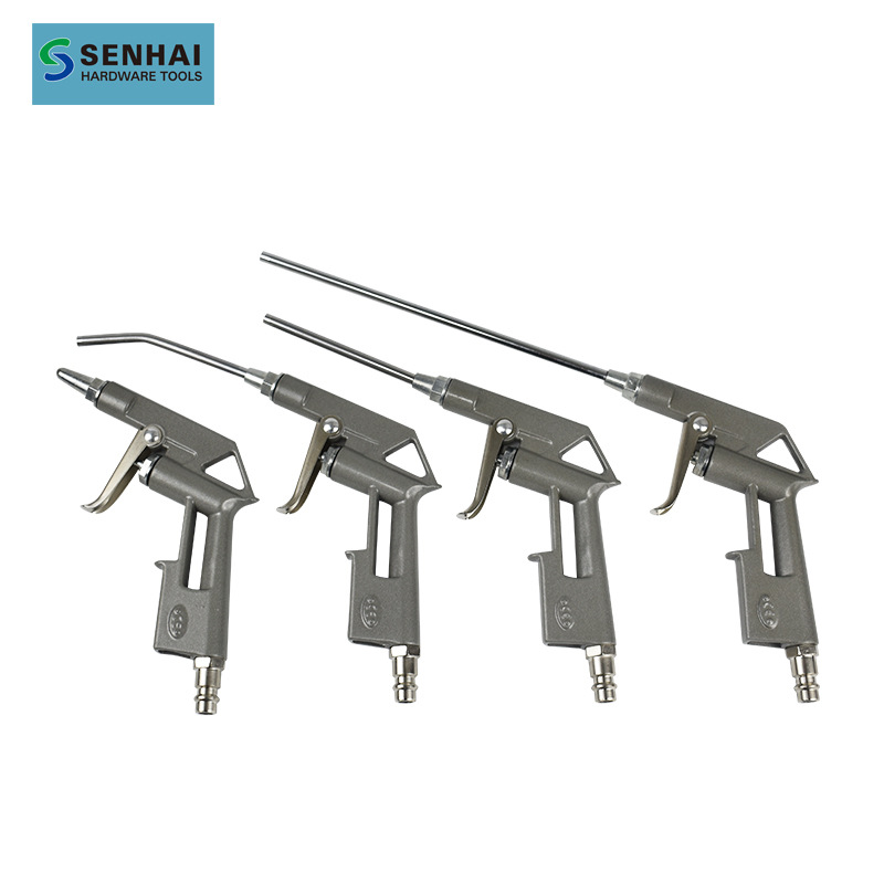 厂家供应气动塑料吹尘枪 长嘴气枪 高压铝合金汽车吹尘枪 吹风枪