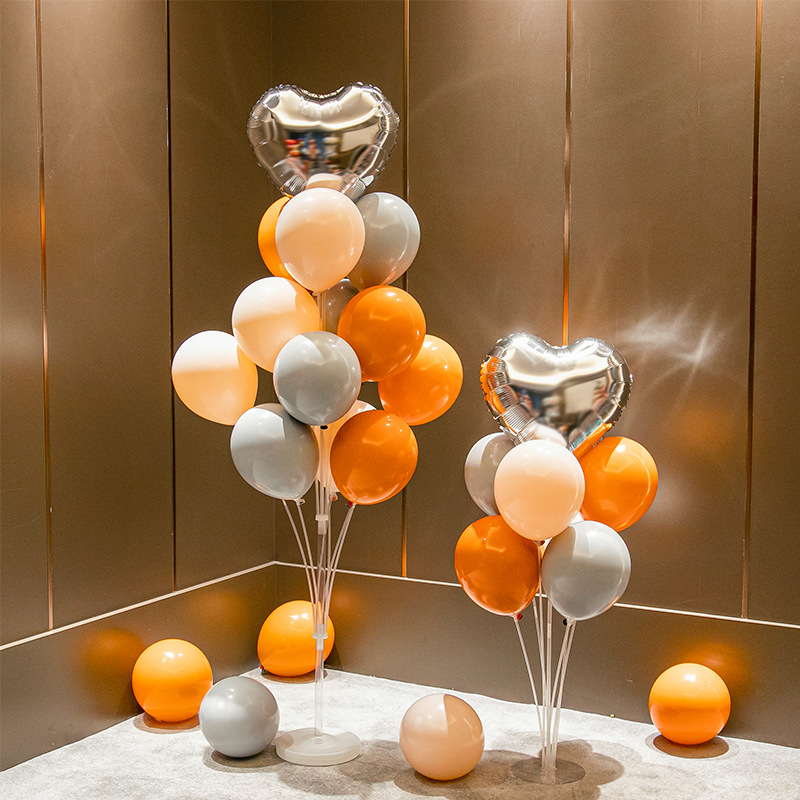 Store Opening Balloon Decoration Scene Layout Atmosphere Table Floating on the Floor Bracket Children's Birthday Party Balloon
