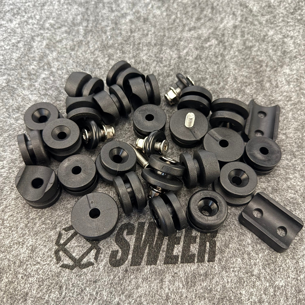 Universal Motorcycle Tail Box Buckle Aluminum Alloy Bottom Screw Kit Tail Box Accessories Kit Brand New Motorcycle Tail Box Accessories Kit