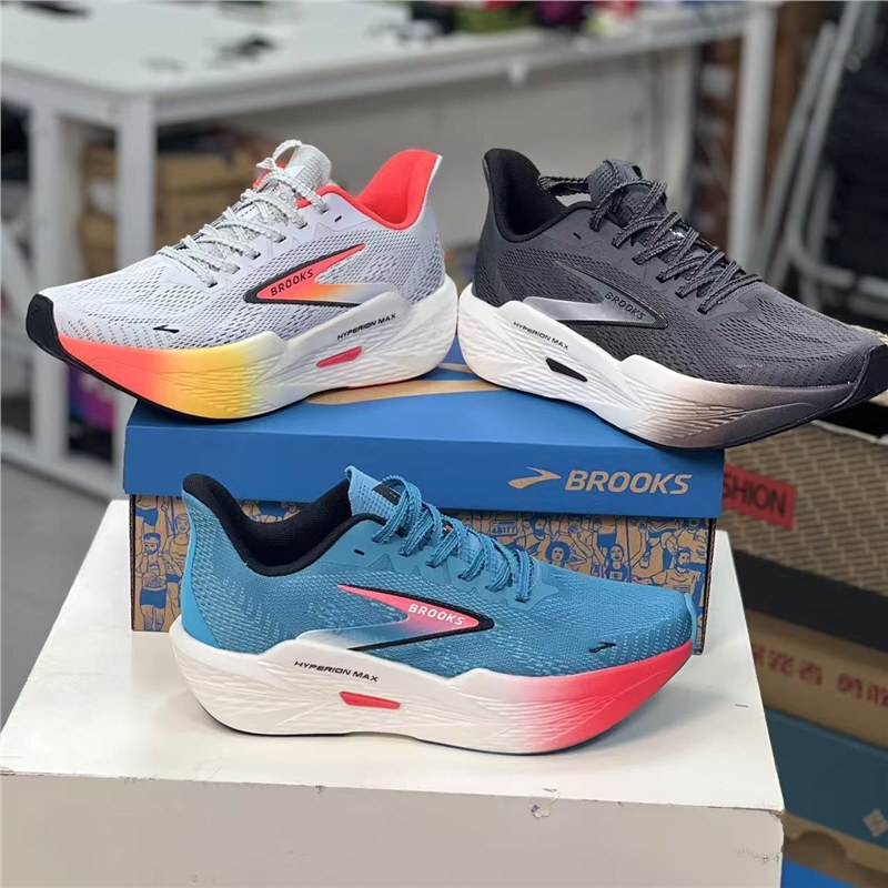 Wholesale Putian Pure Original Brooks Gale Max2 Full-Length Racing Men's Running Shoes Shock-Absorbing Marathon Sports Shoes