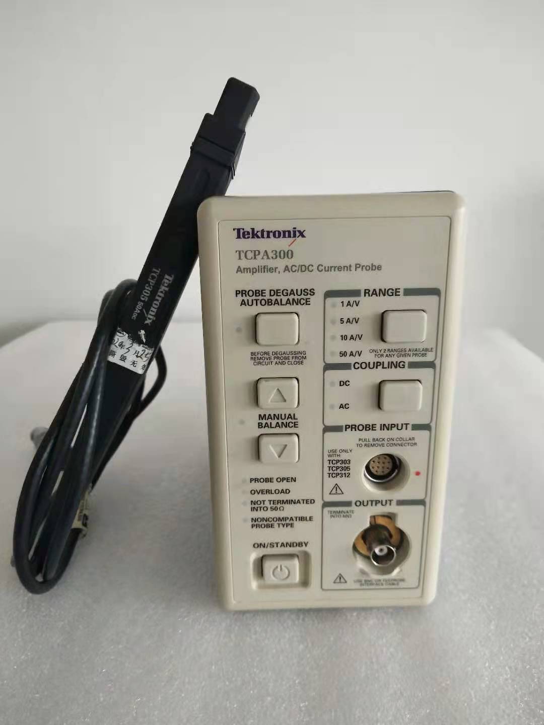 承恒仪器 泰克TCPA300 放大器 TCP312 电流探头 描述
