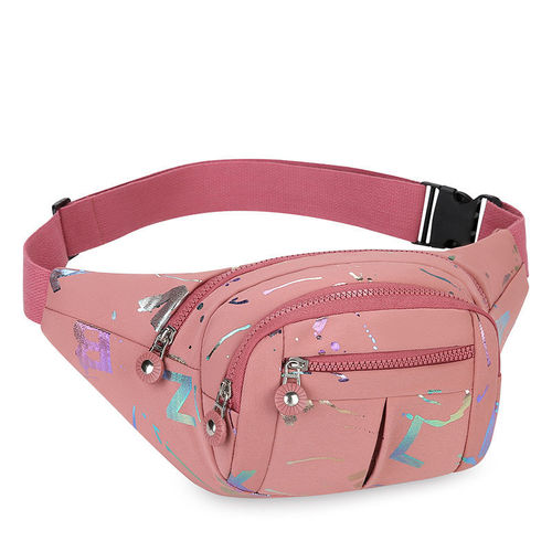 Large Capacity Waterproof Work Sports Phone Waist Bag for Women Running Fashion Versatile Crossbody Bag Coin Purse Trendy