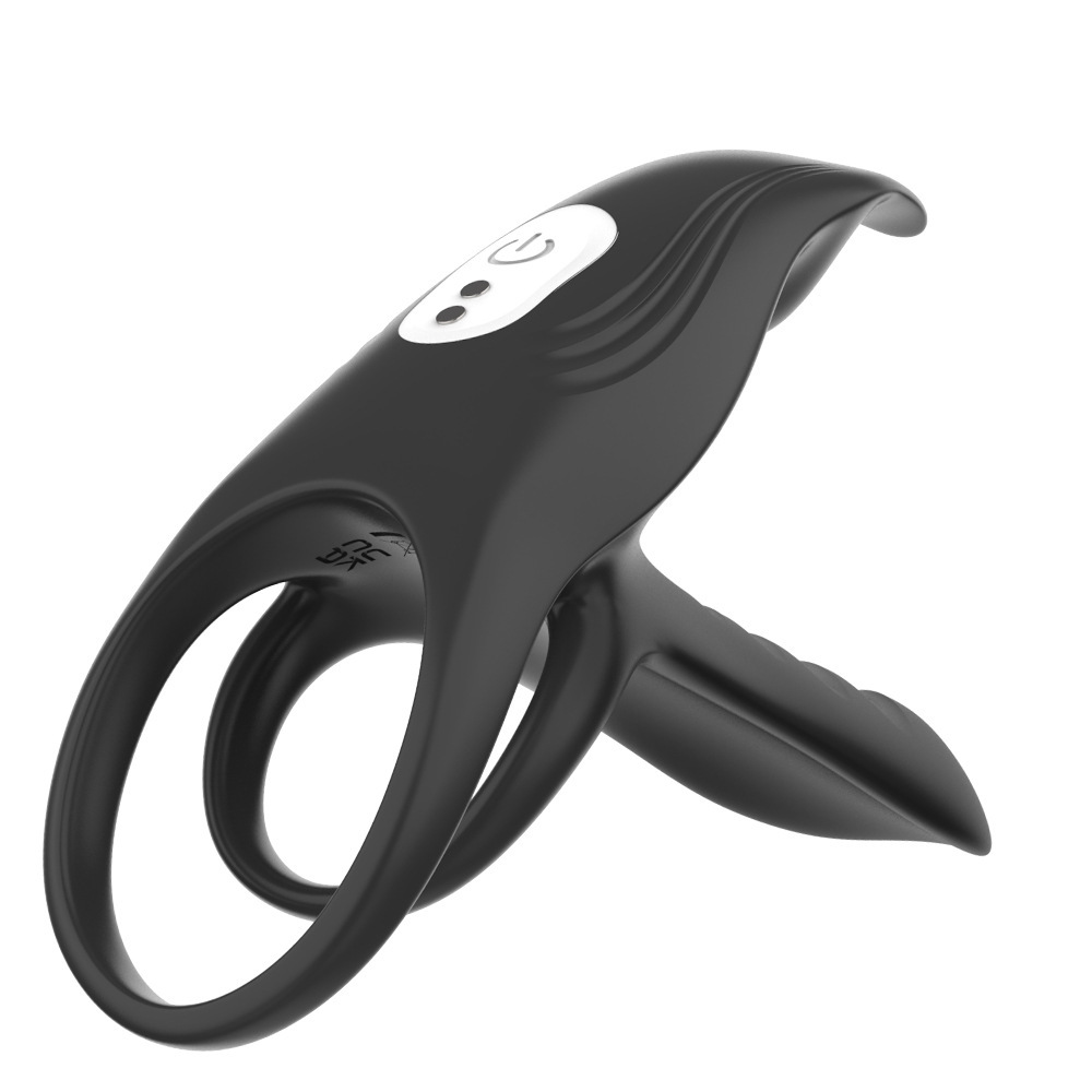 Black Fox Remote Control Vibrating Ring