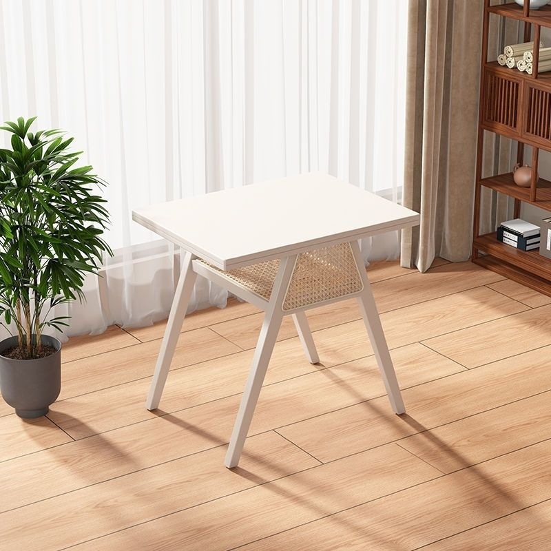 Casa de madera sólida para beber té pequeña casa simple balcón mesa de té combinación de mesa y silla negociación ocio tres piezas juego de lectura