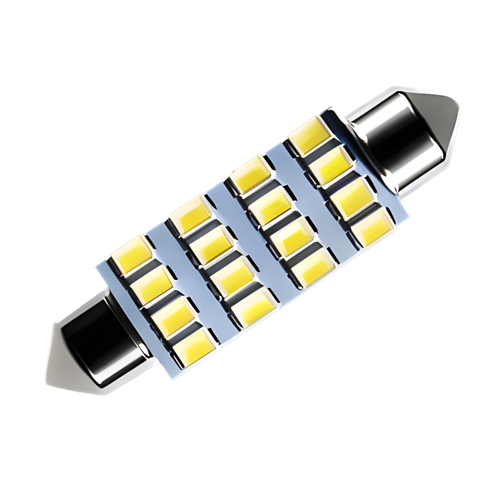 16 32 48pcs combinación de lámparas LED de automóviles transfronterizas T10 lámpara de ancho de doble punta de luz de lectura