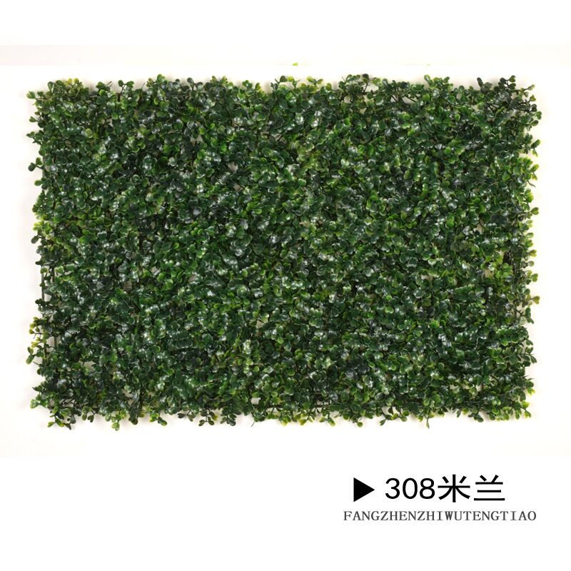 Simulación de pared de plantas falso césped verde decoración de pared de fondo flores falsas paisajismo césped verde simulación de pared verde