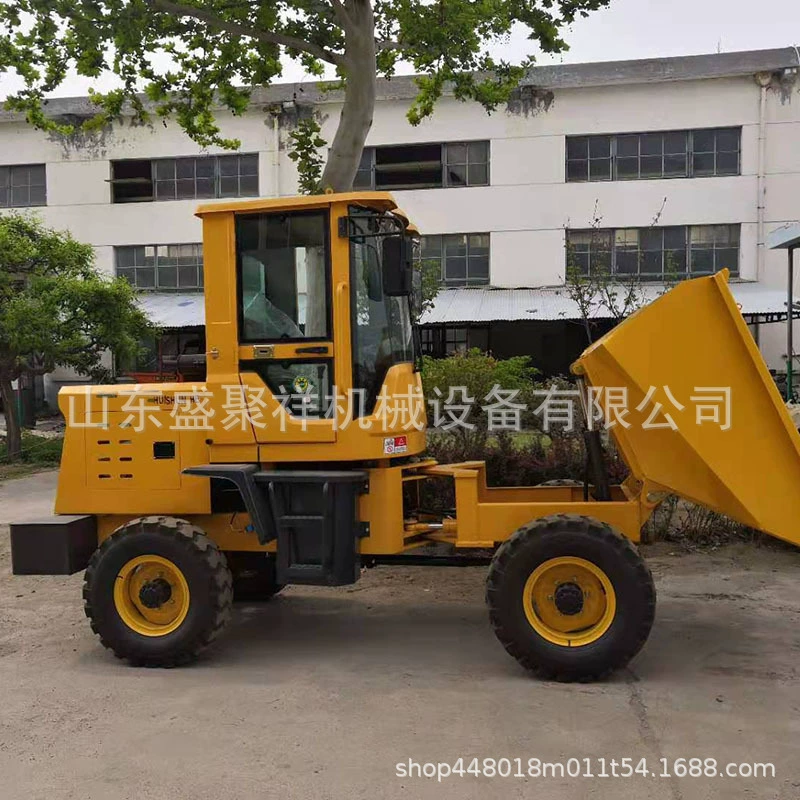 Производитель самосвалов FC-10 с передней разгрузкой, дизельных, четырёхколёсных, для строительных площадок.