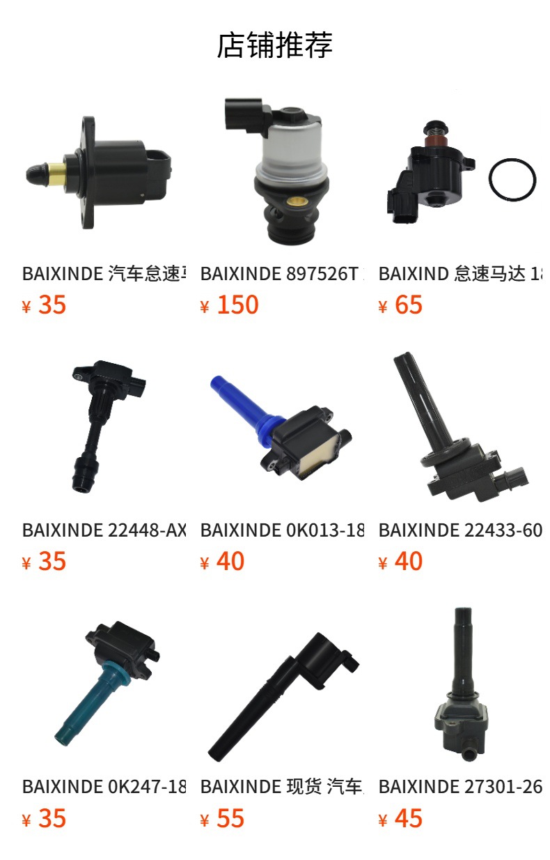BAIXINDE ignition coil 19500-B0010 19500-B1020 19500-B2030
