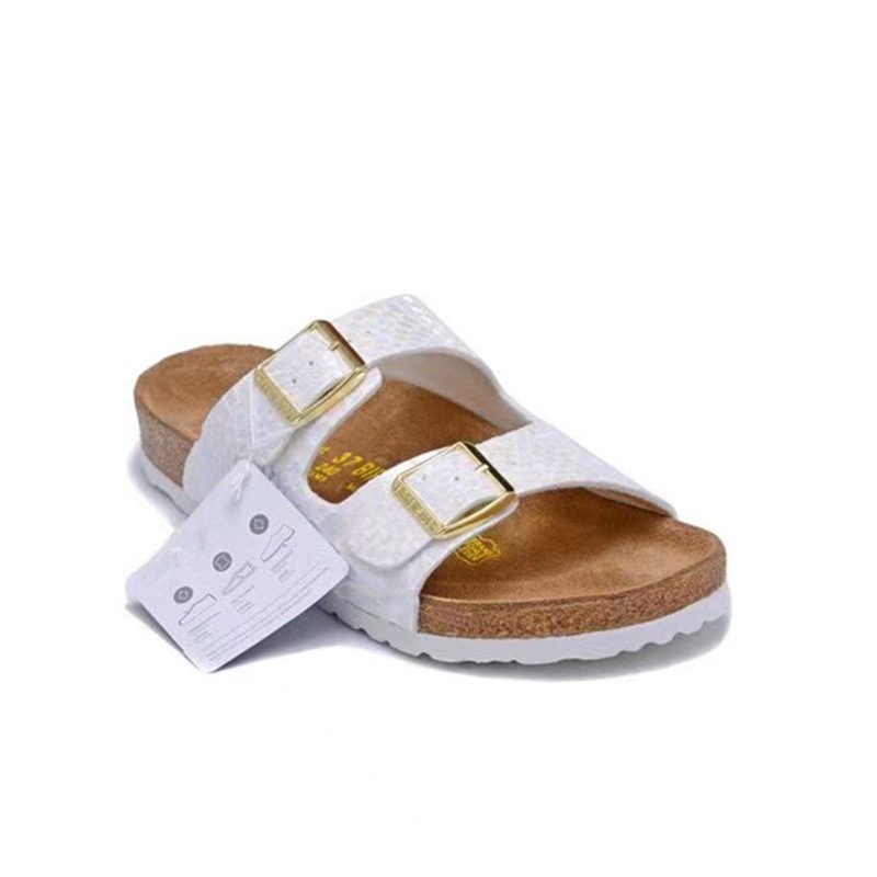 Birken凉鞋外贸2023厚底皮革软木大码35-46沙滩度假情侣拖鞋男女|undefined