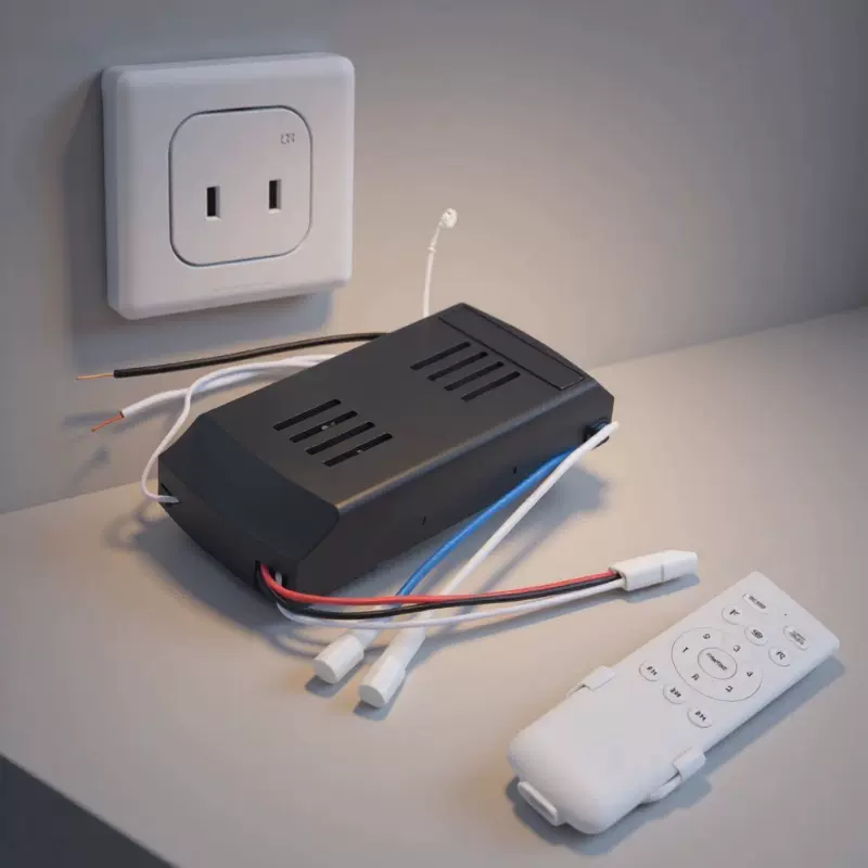 吊扇灯变频电机DC24V遥控器低压35W直流风扇驱动控制器6档调速器