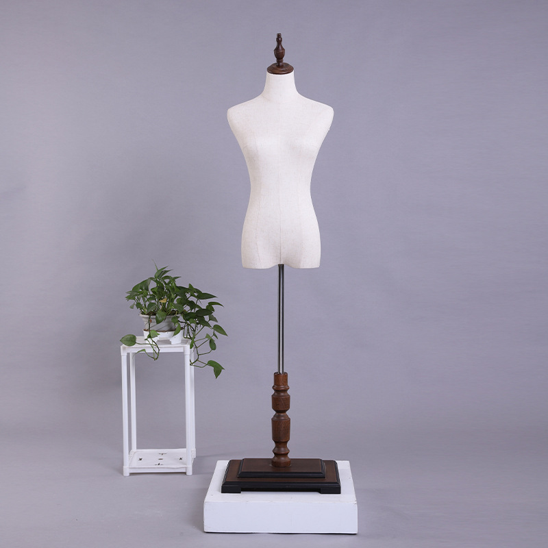 Estilo coreano tienda de ropa modelo apoyos ventana femenina soporte de exhibición mesa de maniquí modelo de ropa de mujer estante antiguo modelo de vestido de boda