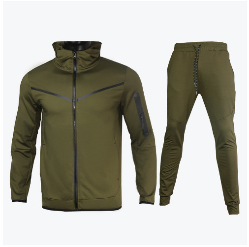 Productos europeos comercio electrónico transfronterizo venta caliente Amazon ropa deportiva para hombres suéter con capucha pequeño gancho estándar traje deportivo y de ocio