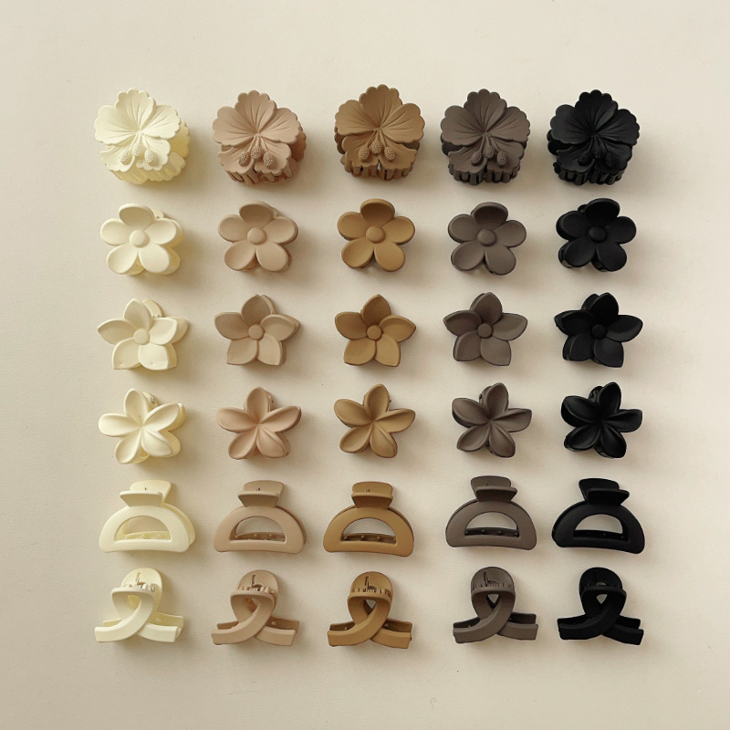 Elegant Lady Women's Flower Fish Shark Plastic Hair Clip Hair Claws display picture 2