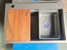 厨房飞雨水槽 不锈钢水池厨房洗菜盆洗碗盆 菜板水槽 二道槽