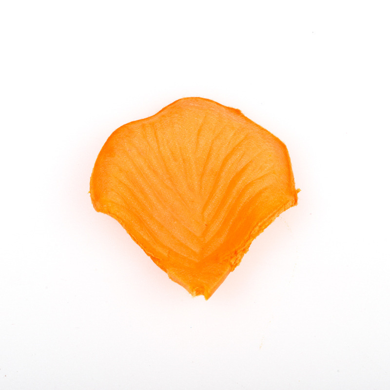 No tejido laminado 100 pétalos de flores, pétalos de boda, pétalos de flores falsos, pétalos de rosas, precio especial