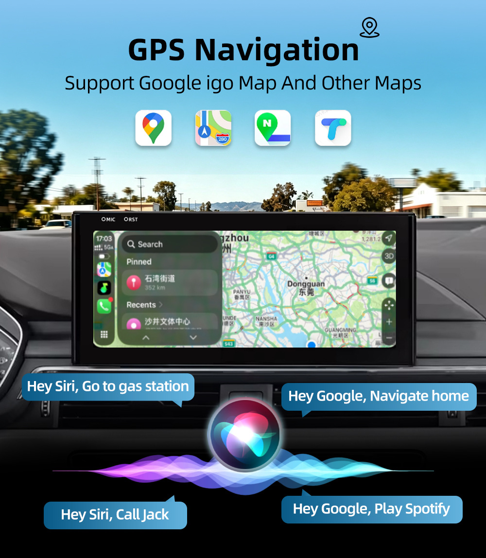 Suitable for Audi A4 A5 S5 B9 Android all-in-one car DVD navigation wireless Carplay central control large screen
