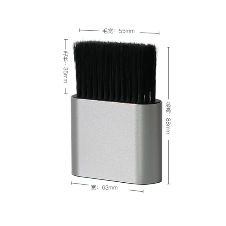 Cepillo de pelo roto barbería cepillo de limpieza de cabeza de aceite cepillo de pelo roto mango cepillo de pelo suave cepillo de limpieza universal para el hogar