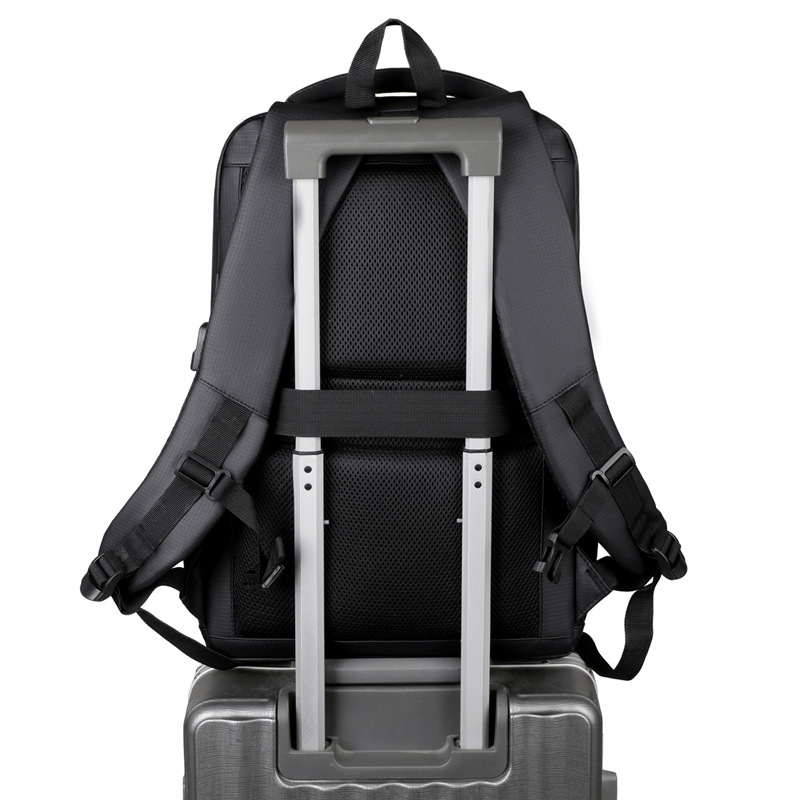 Mochila de negocios USB de gran capacidad para viajes de negocios de corta distancia