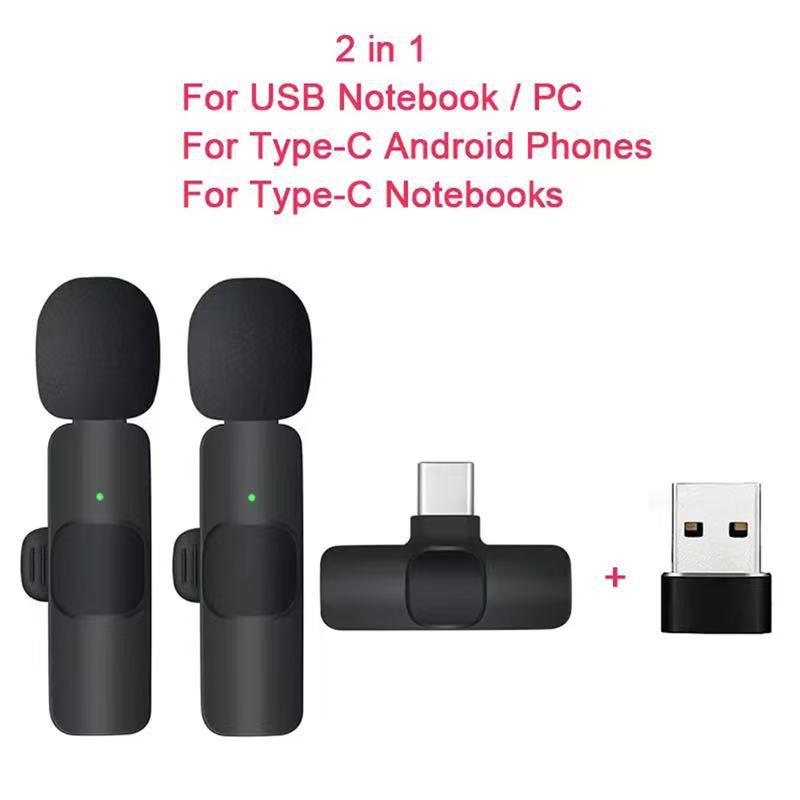 Micrófono de collar inalámbrico transfronterizo K9 nuevo modelo privado de transmisión en vivo de video corto al aire libre micrófono de radio K1