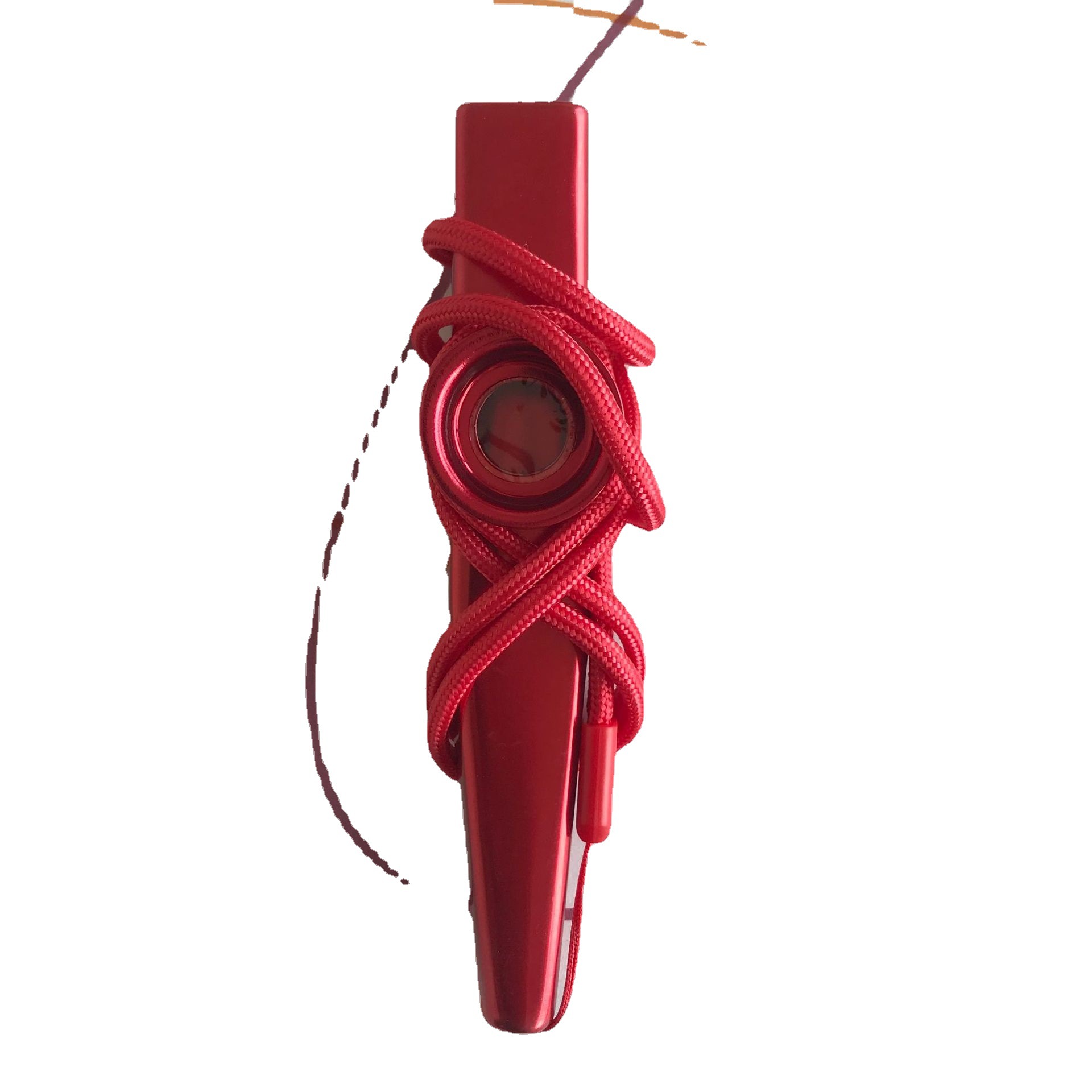 Orff instrumento percusión instrumento juguete educación temprana Kazoo metal Kazoo tarjeta marrón