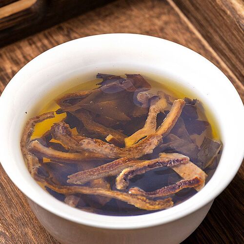 Fujian 2013 Old White Tea with Xinhui 10-Year Aged Tangerine Peel Fruit Tea Aged Tangerine Peel White Tea Cake 500g Gift Box