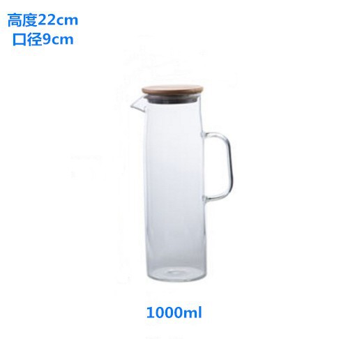 Estufa tetera hogar hervidor de agua de gran capacidad traje de vidrio resistente a altas temperaturas hervidor frío Hervidor Tetera al por mayor