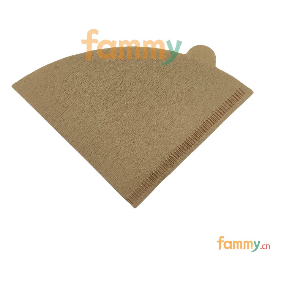 Фильтр-конусы для кофе V02, для 2-4 порций, для капельных кофеварок, оригинальный цвет, 100 штук, фильтрующий материал