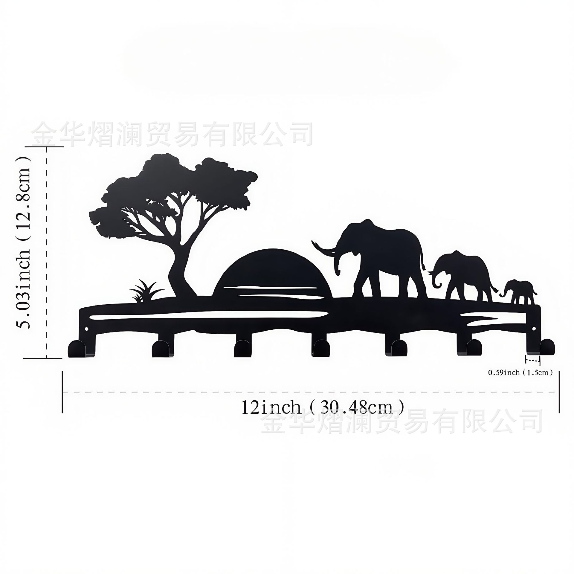 연철 후크 랙 [스타일 11]