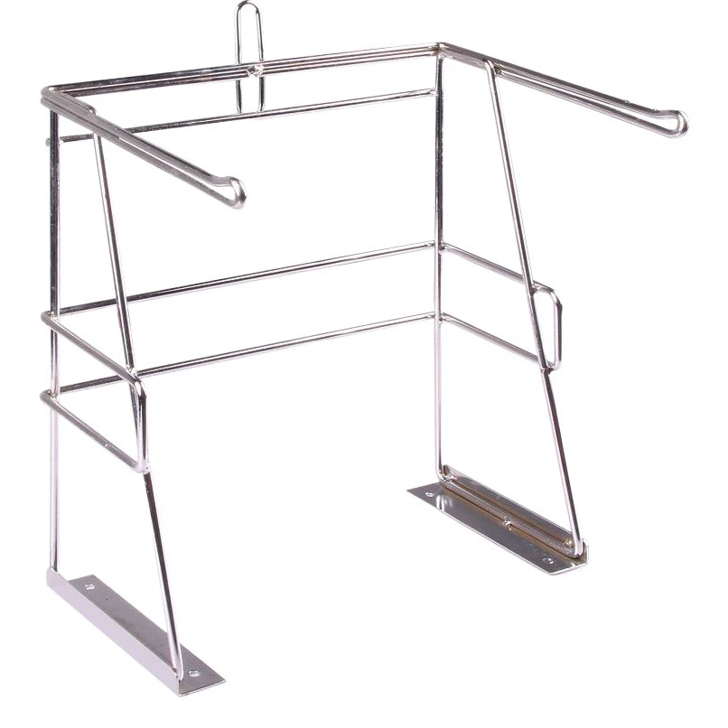 Стеллаж для покупок супермаркета металлический кассир стеллаж для пластиковых пакетов Серебряный кассир Шкаф Новый гальванический железный стеллаж