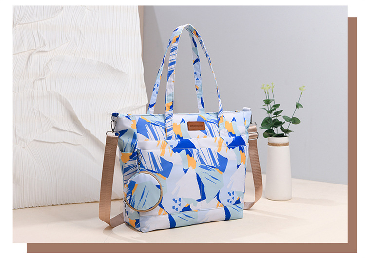 Spring 2025 New Mommy Bag, uniform size baby bottle bag, Spring 2025 single-shoulder bag, travel bag, colorful combination undefined