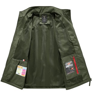 Cross-Border Wholesale Cross-Border E-Commerce] Group Purchase Spring and Summer Men's Vest Mesh Multi-Bag Workwear Photography Fishing Reporter Outdoor