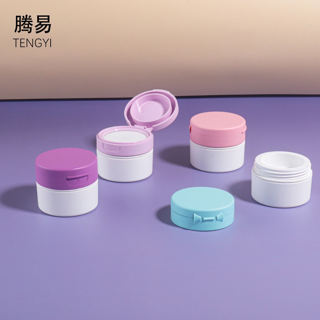 5g翻盖甲油胶罐 美甲拍拍胶瓶甲油胶分装罐 日式甲油胶空罐