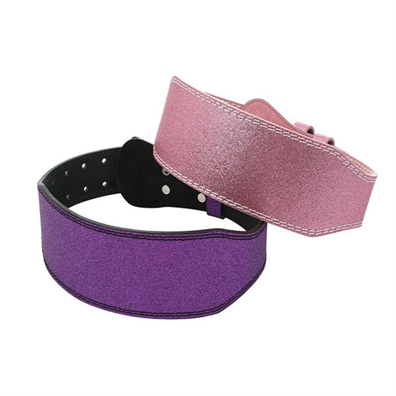 Cinturón de levantamiento de pesas de PU, equipo de protección para entrenamiento de fuerza, dominadas y peso muerto, soporte lumbar, faja moldeadora para mujer