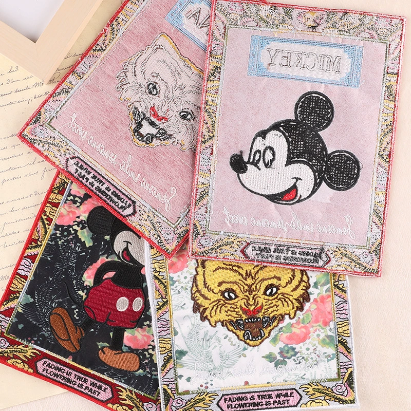Laptop, badge, cartoon sweatshirt, bag accessory, patch, with embroidery