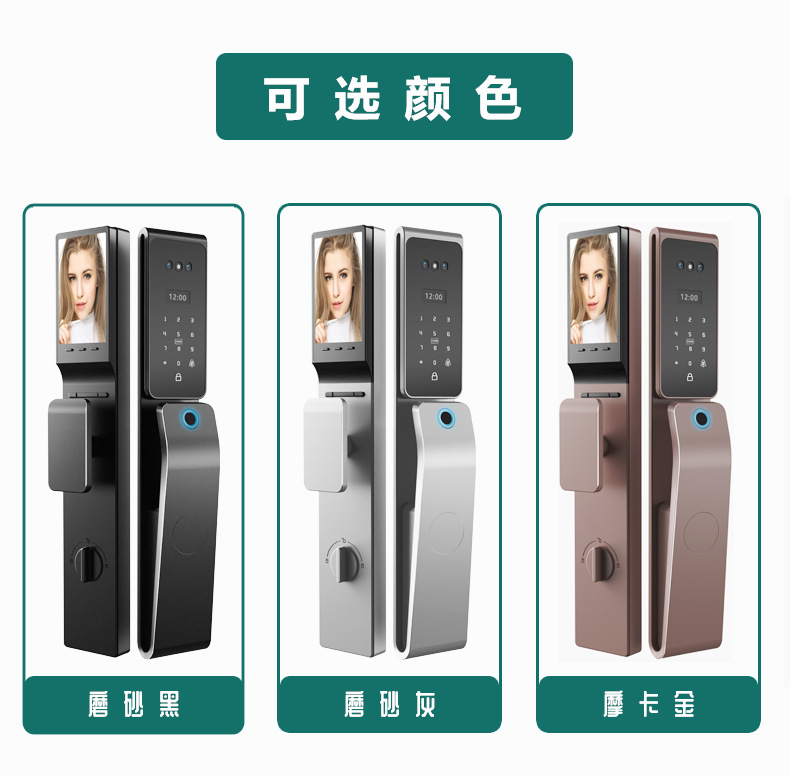 人脸识别锁,智能指纹锁,电子密码锁