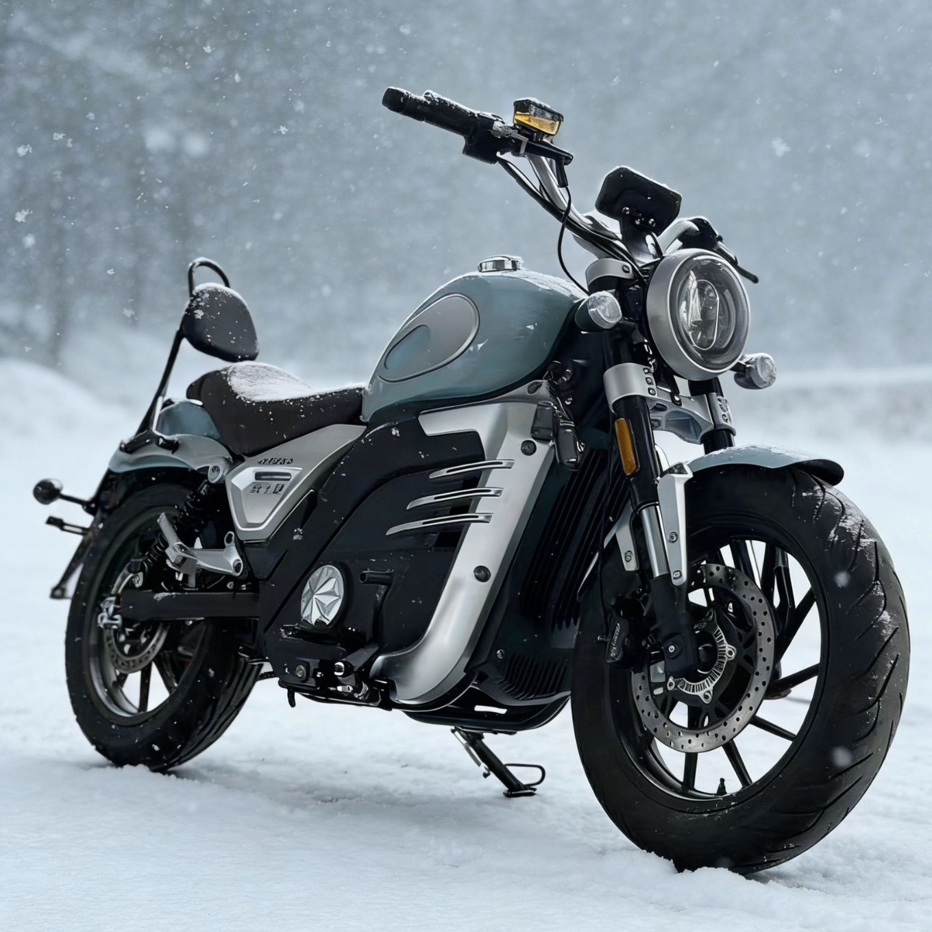 2026 nuevo crucero vintage príncipe Harley Wolverine 5000W comercio exterior central motor motocicleta eléctrica
