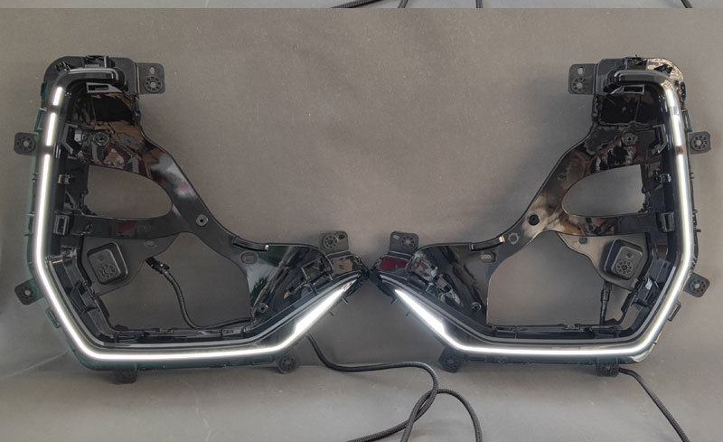 Suitable for 24-26 Models of Geely Galaxy E5 Proton Emas7 Daytime Running Lights Front Bumper Lights Modified Led Tiger Whisker C-Type Lights