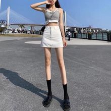 半身裙女夏2023新款时尚性感包臀裙高腰显瘦不规则一步裙轻熟短裙